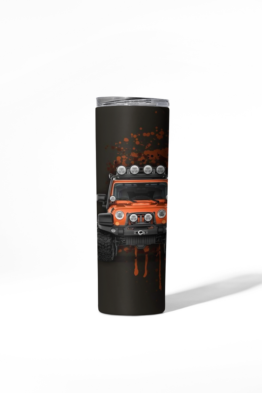 JEEP ORANGE TUMBLER 20 OZ #1020