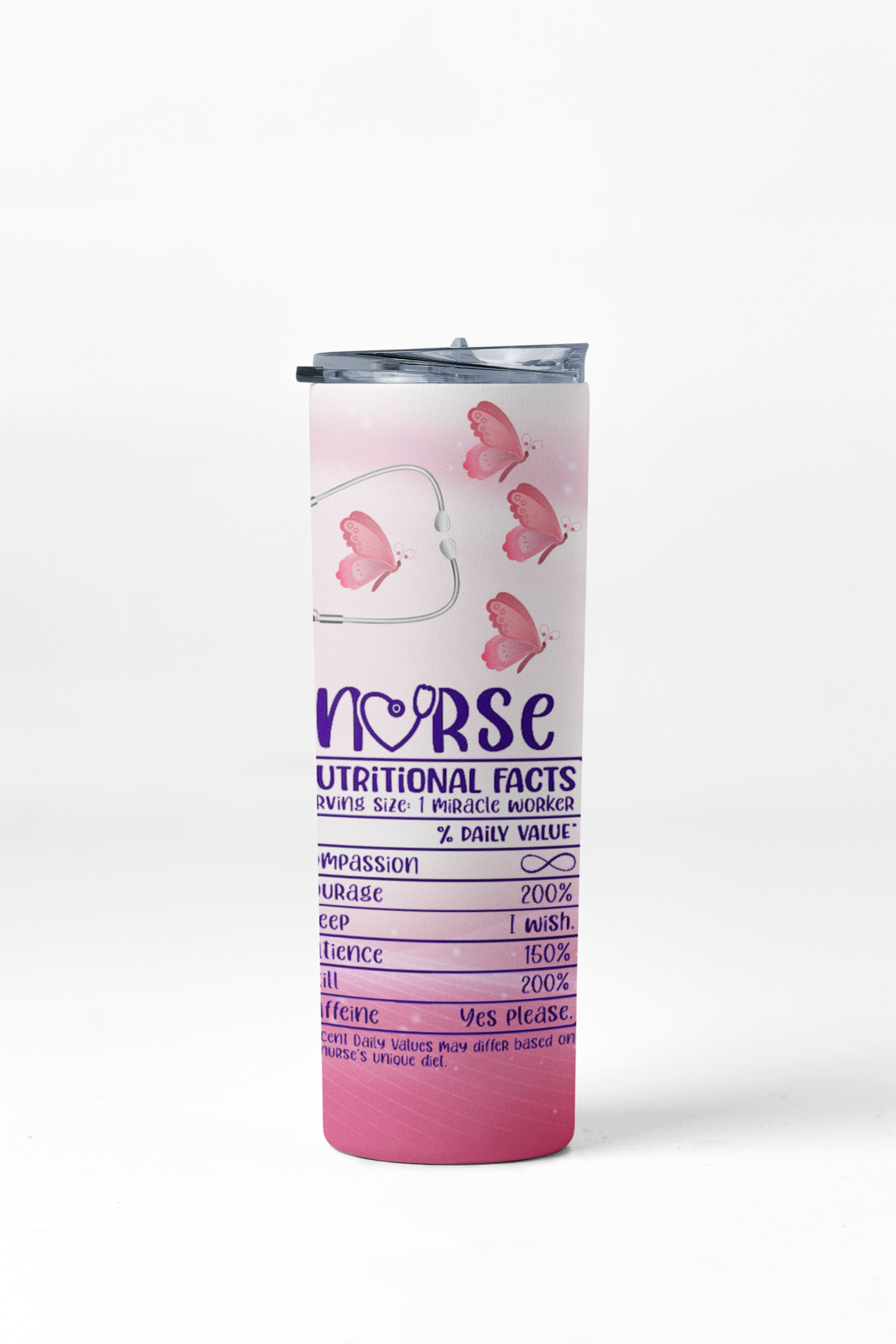 NURSE 3 TUMBLER 20 OZ #1072