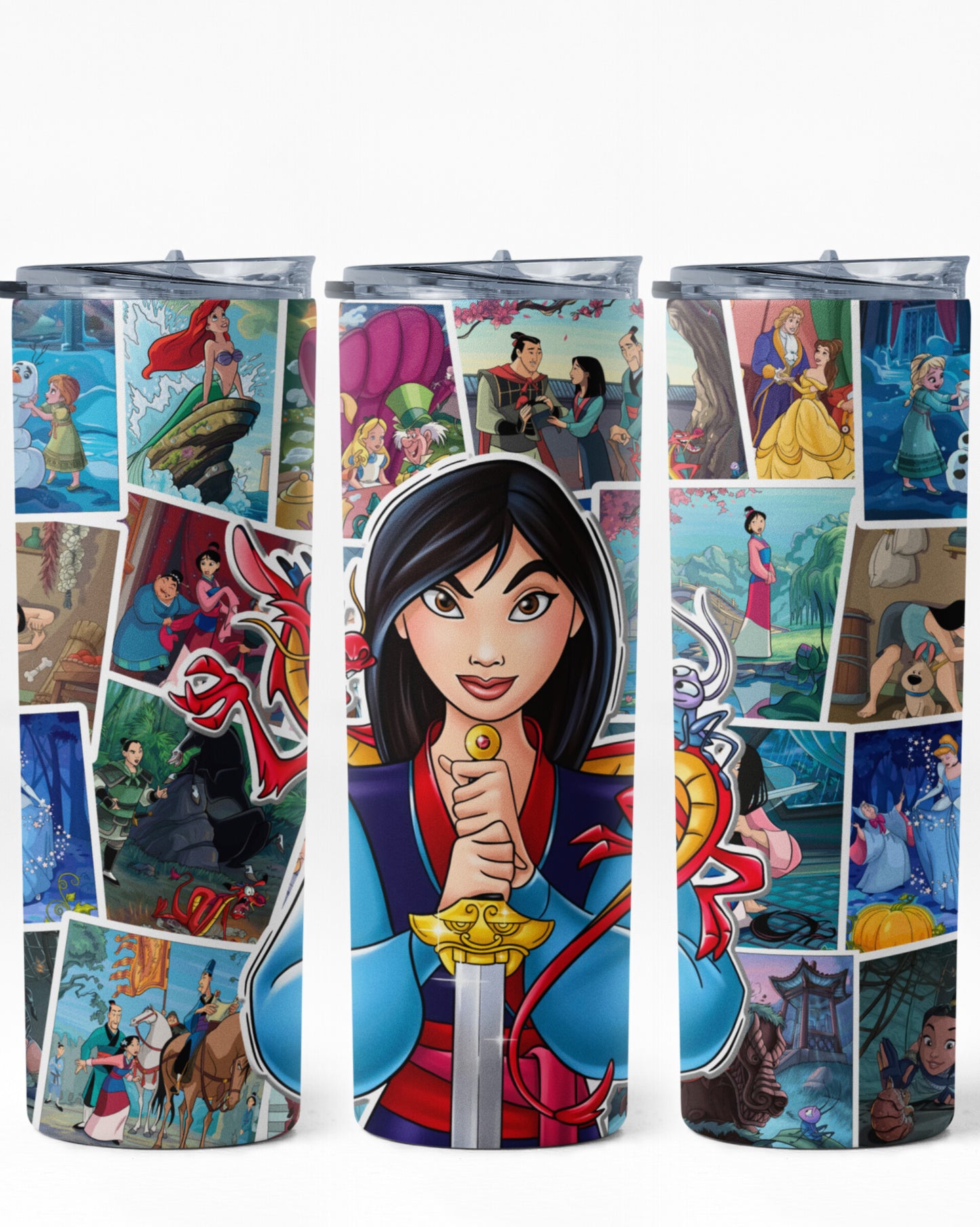 MULAN 1 PRINCESS TUMBLER 20 OZ #1123