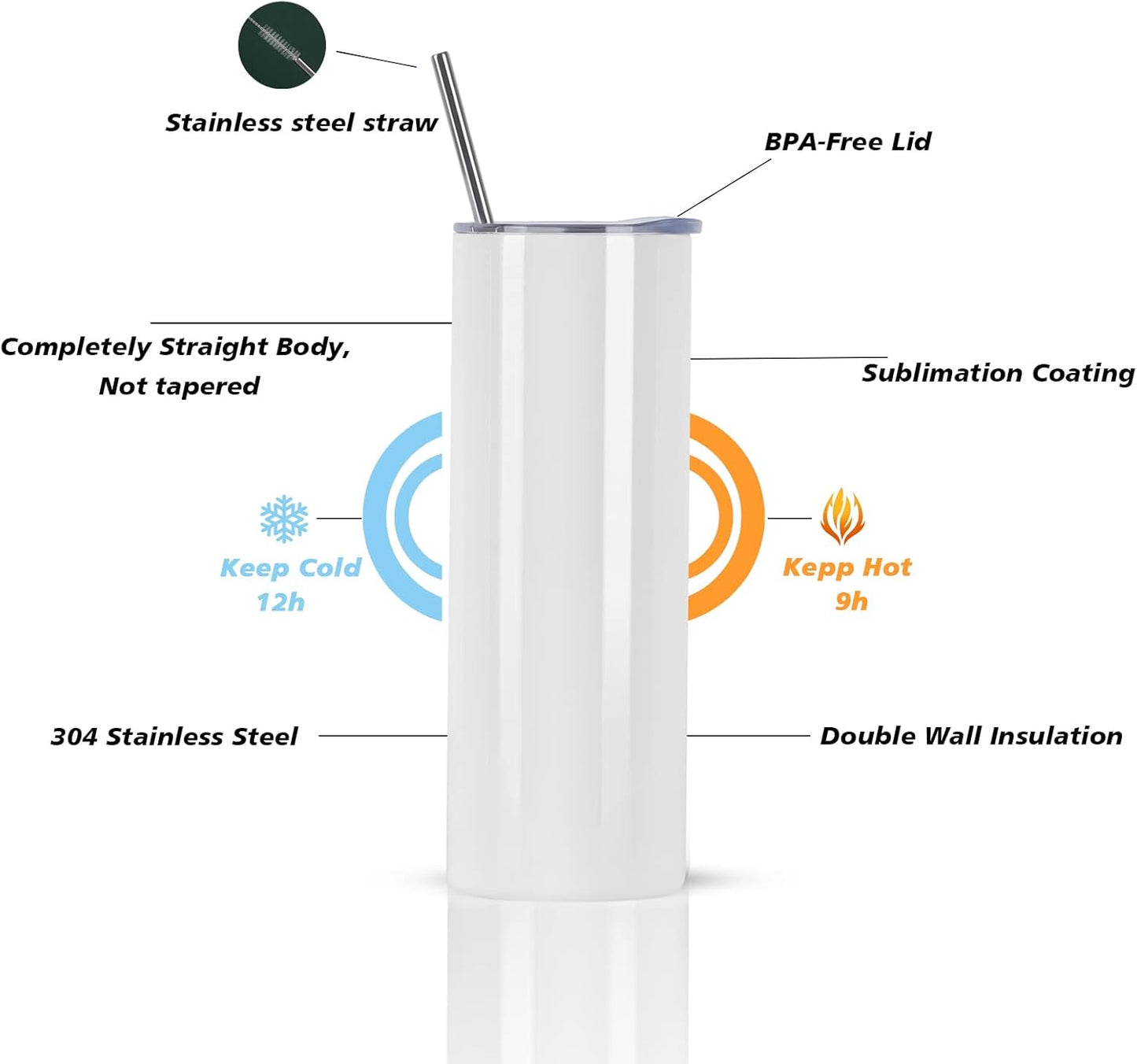BAD BUNNY TUMBLER 20 OZ #1004