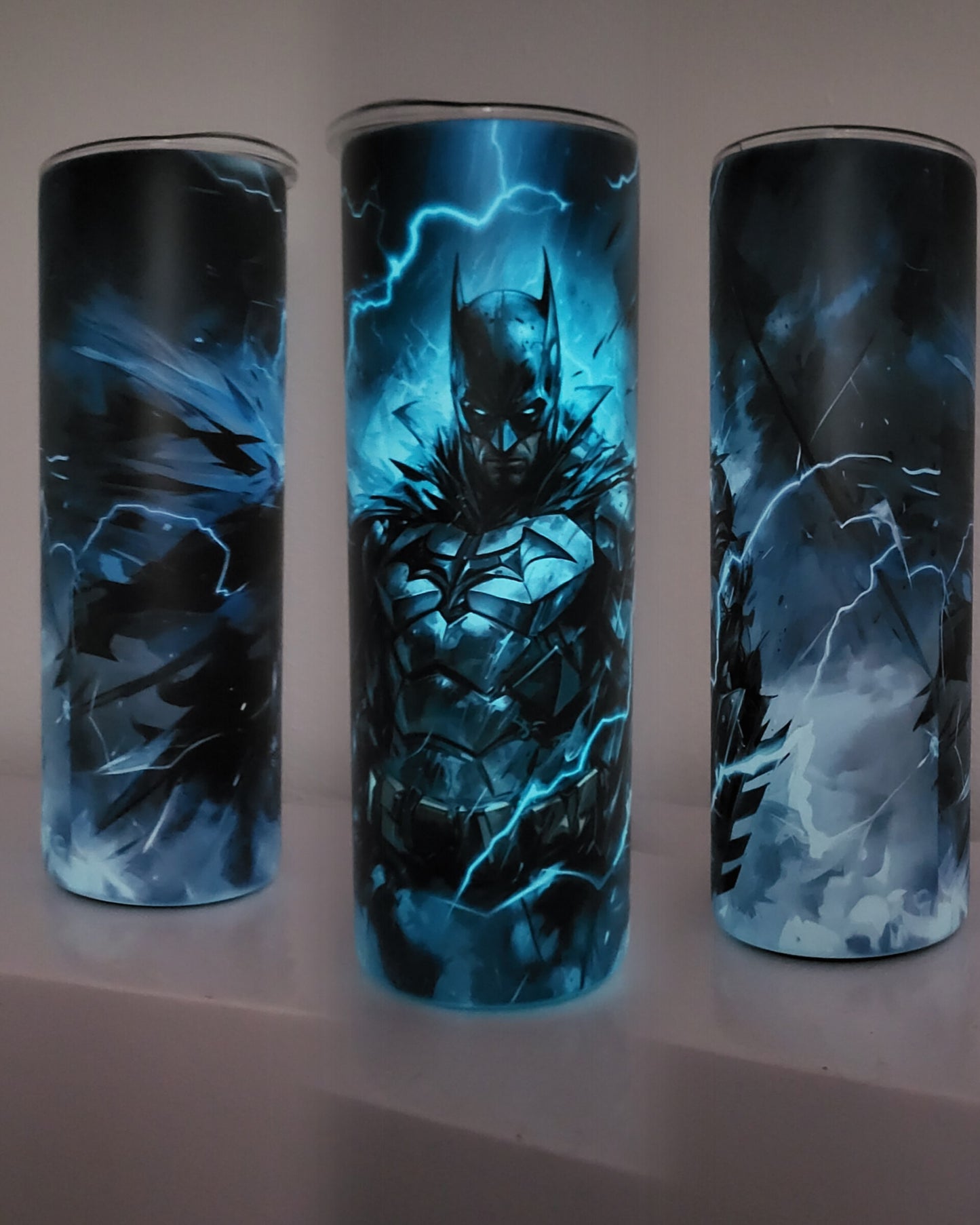 TUMBLER BATMAN GLOW IN THE DARK 20 OZ #1002