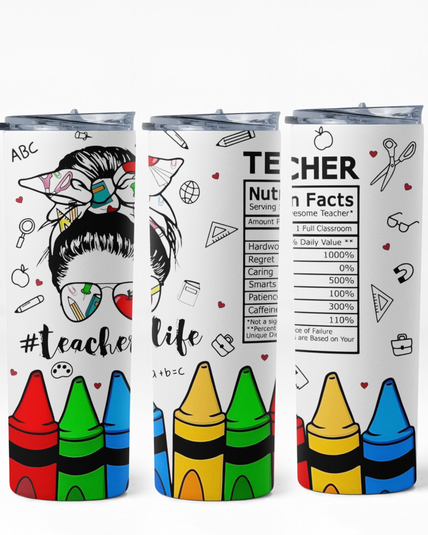 TEACHER 1 TUMBLER 20 OZ #1013