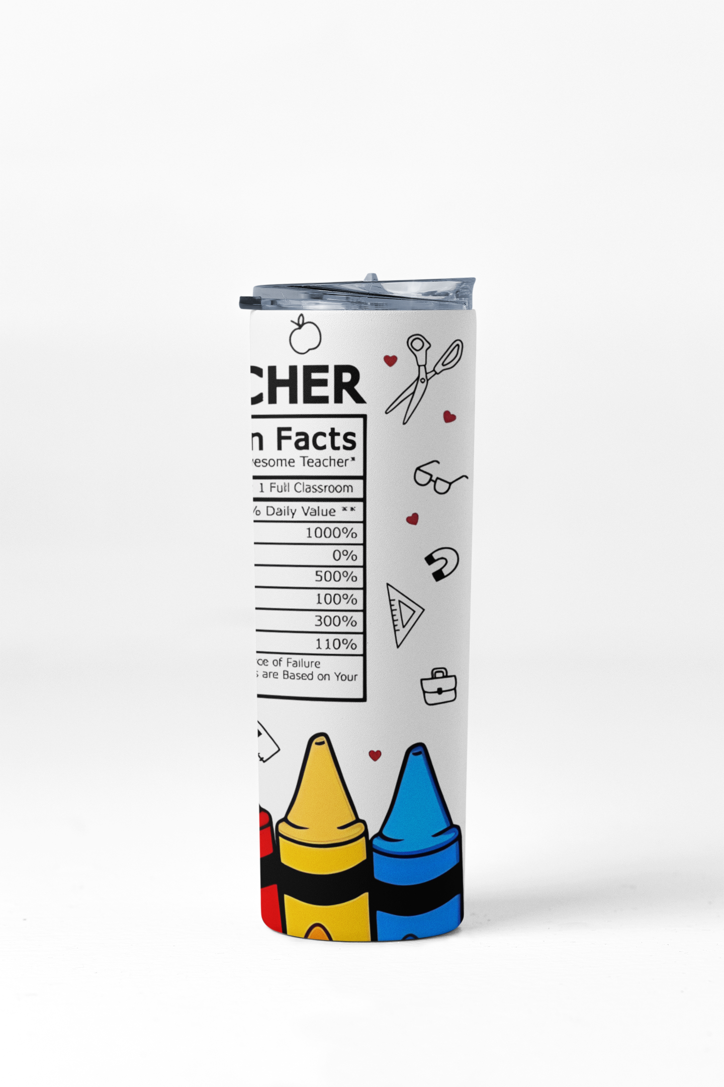TEACHER 1 TUMBLER 20 OZ #1013