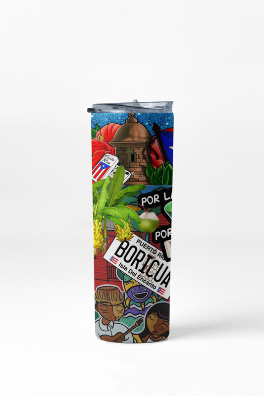 BAD BUNNY TUMBLER 20 OZ #1004