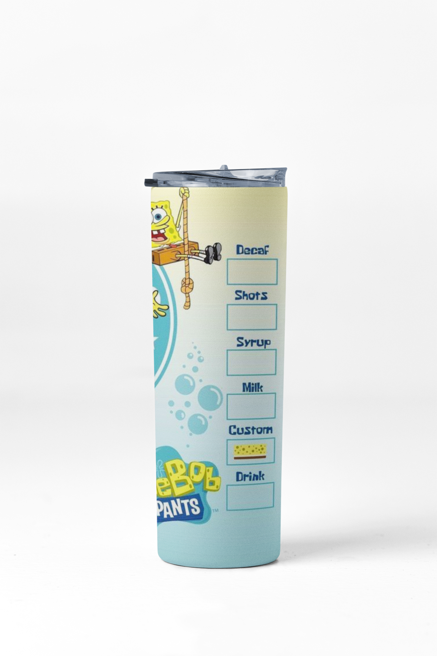 SPONGE BOB STARBUKS 2 TUMBLER 20 OZ #1047