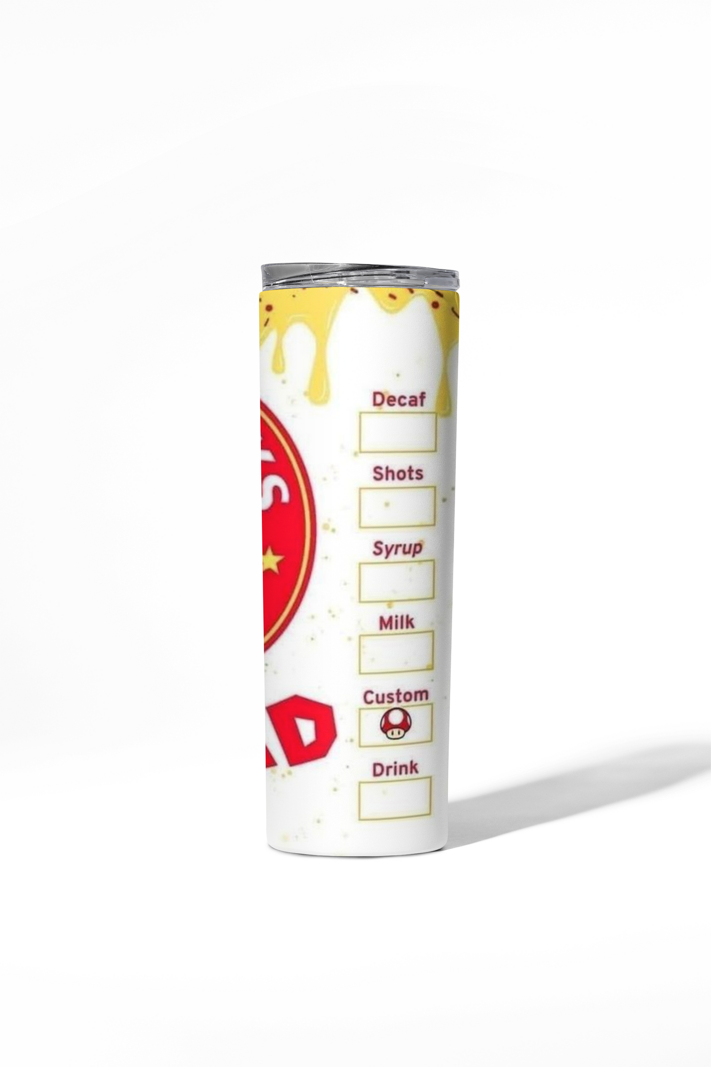TOAD MARIO BROS TUMBLER 20 OZ #1033