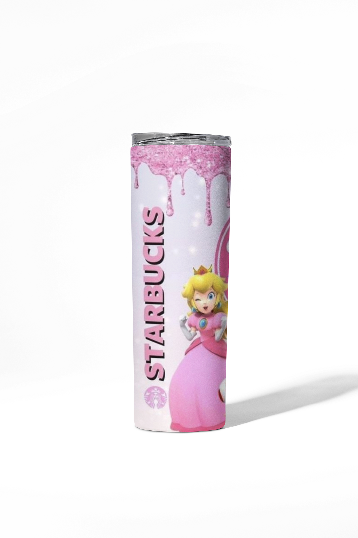 PRINCESS PEACH MARIO BROS TUMBLER 20 OZ #1032