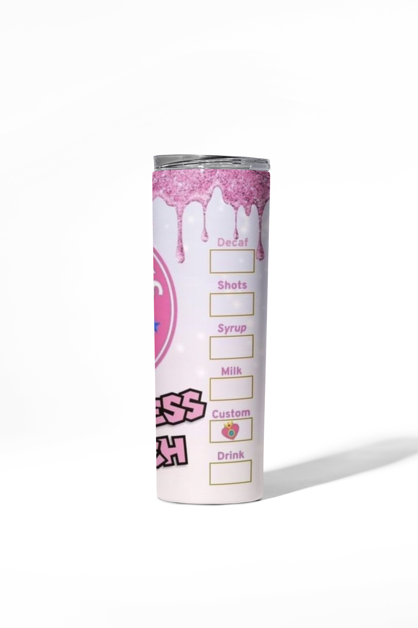 PRINCESS PEACH MARIO BROS TUMBLER 20 OZ #1032