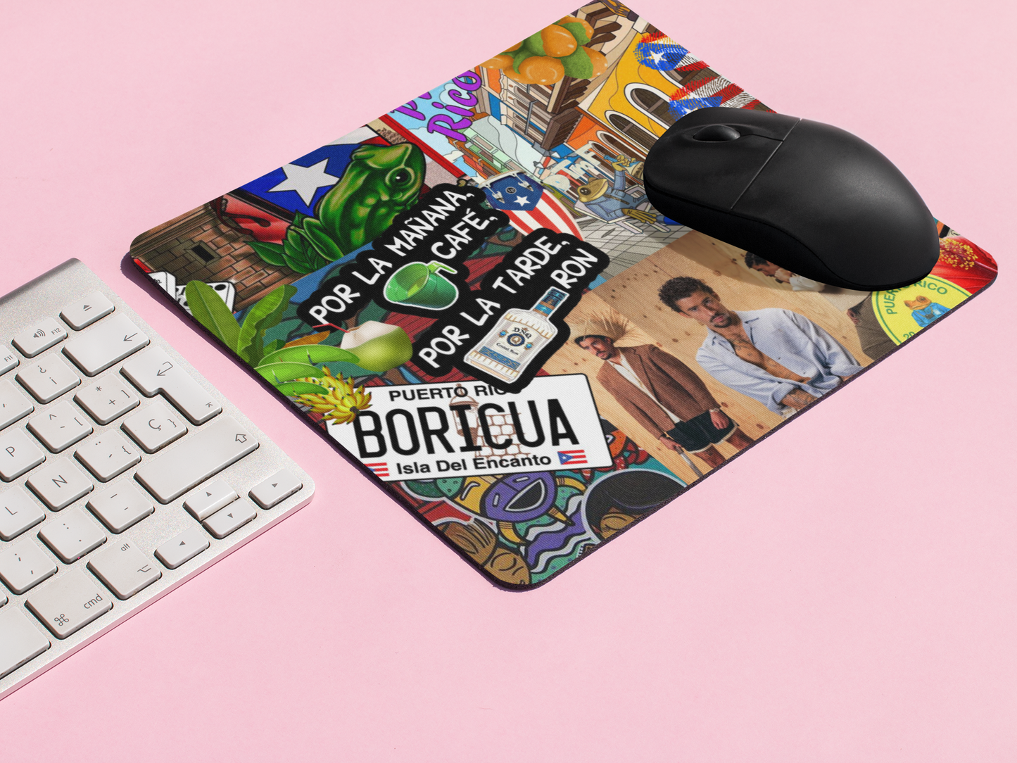 BAD BUNNY MOUSE PAD #1004