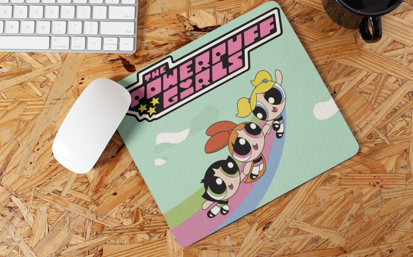 POWER PUFF 5 MOUSE PAD #1143