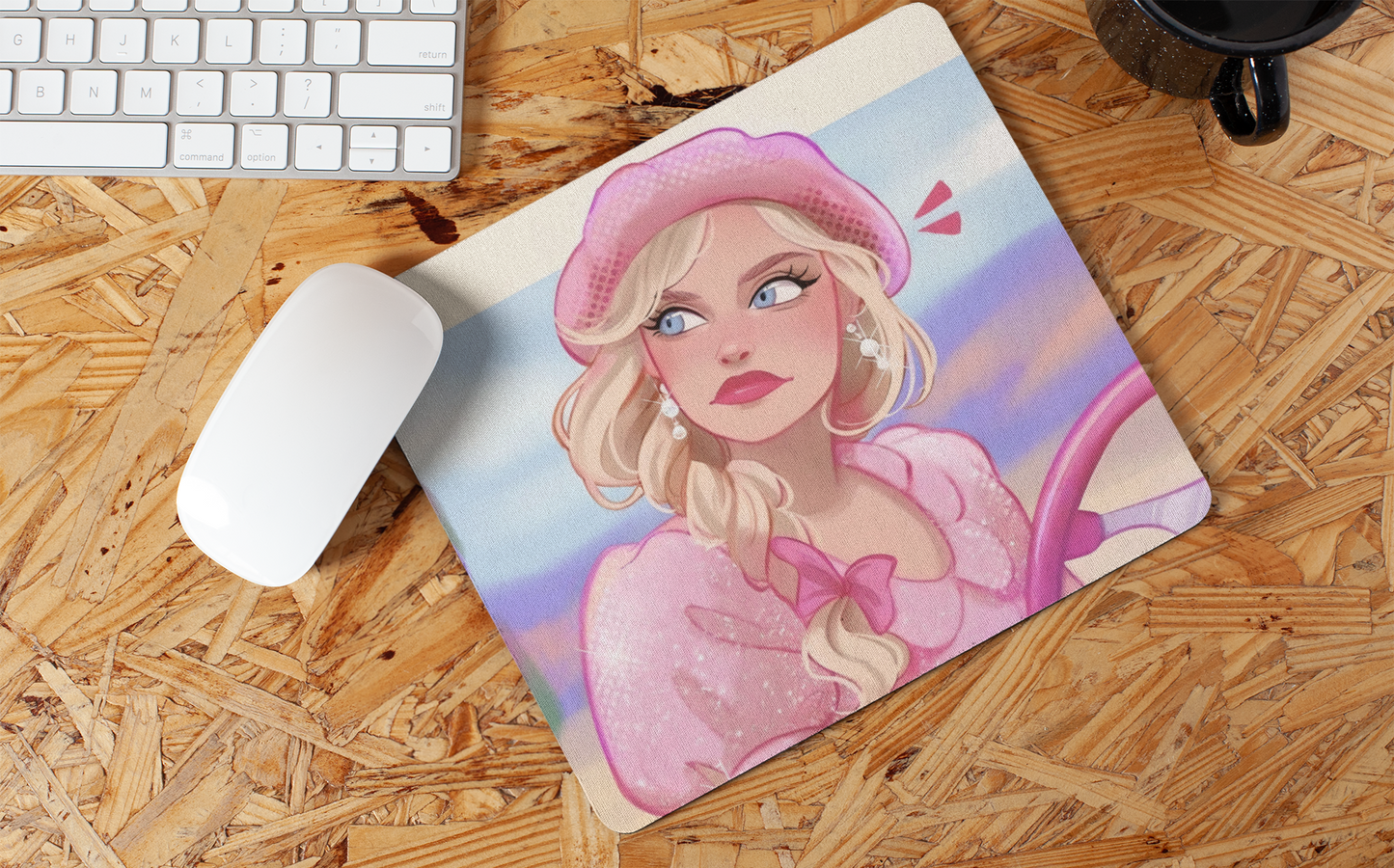 BARBIE MOUSE PAD #1146