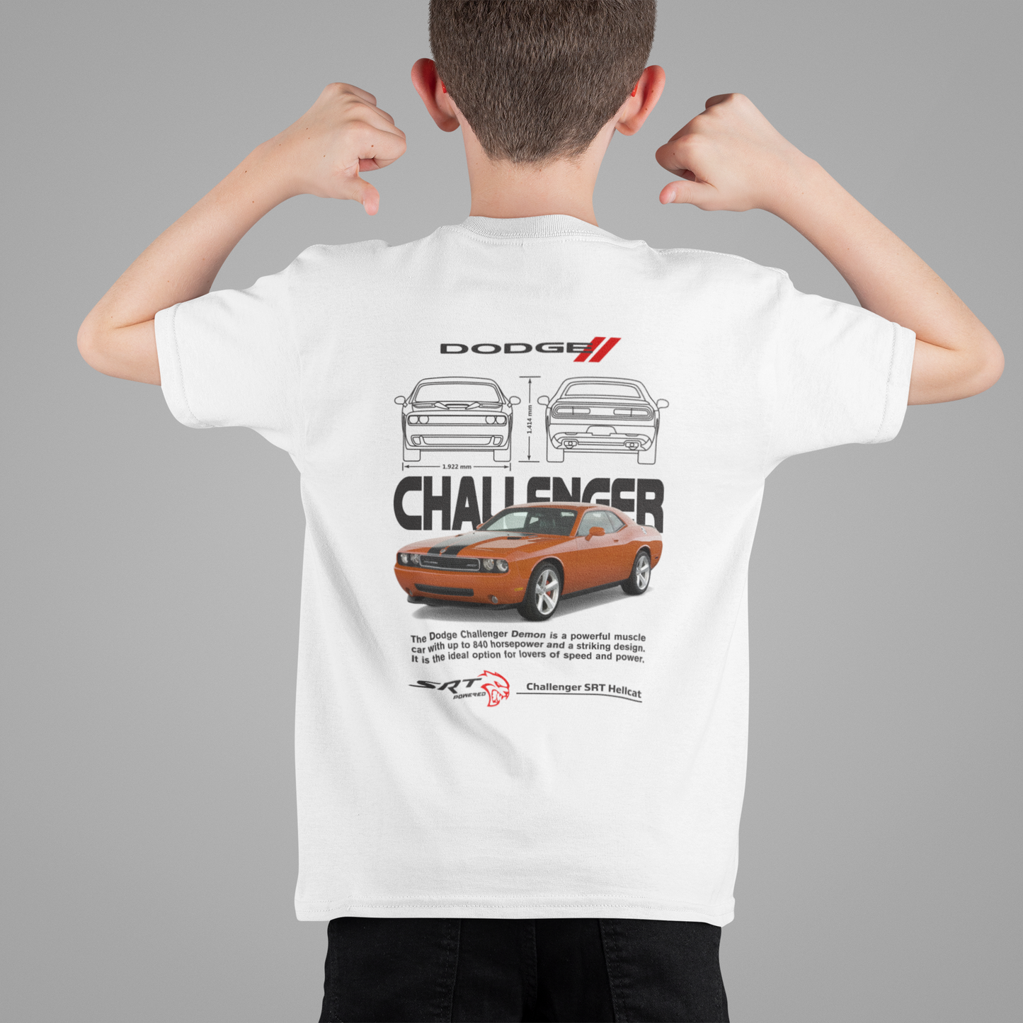 DODGE CHALLENGER T-SHIRT #1136