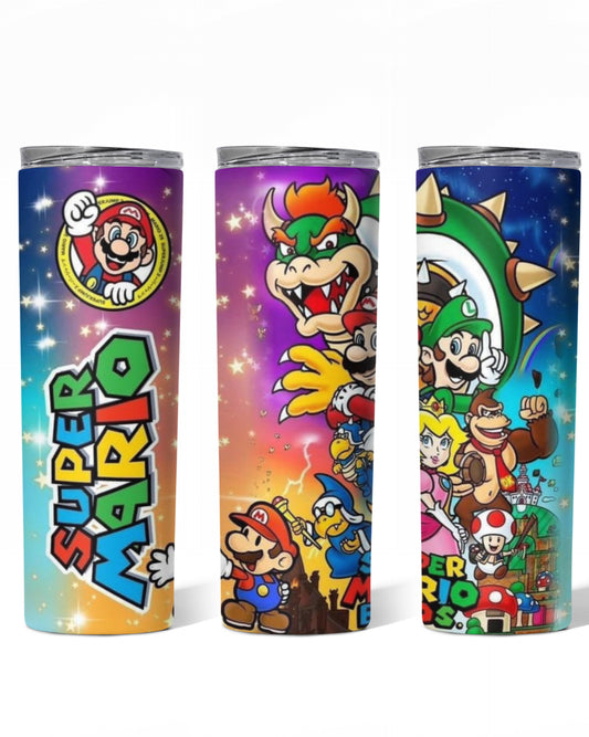 SUPER MARIO BROS TUMBLER 20 OZ #1034
