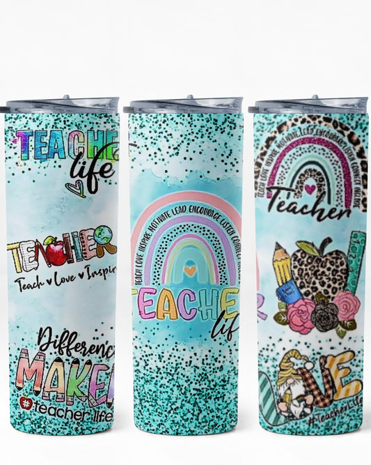 TEACHER 12 TUMBLER 20 OZ #1091