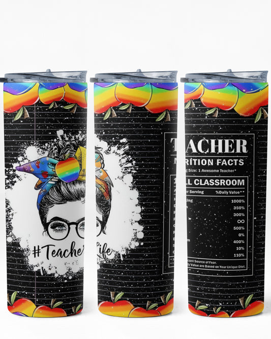 TEACHER 18 TUMBLER 20 OZ #1097