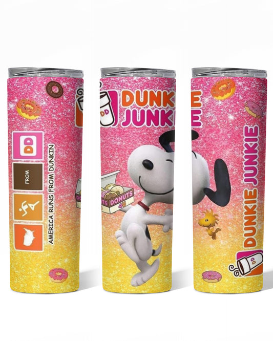 SNOOPY DUNKIE TUMBLER 20 OZ #1037