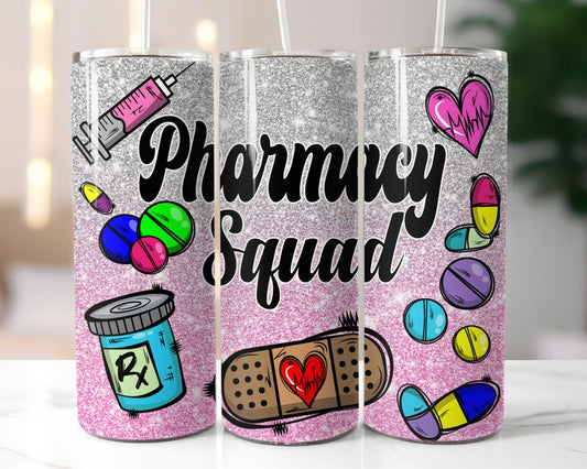 PHARMACY TECH TUMBLER 20 OZ #1017