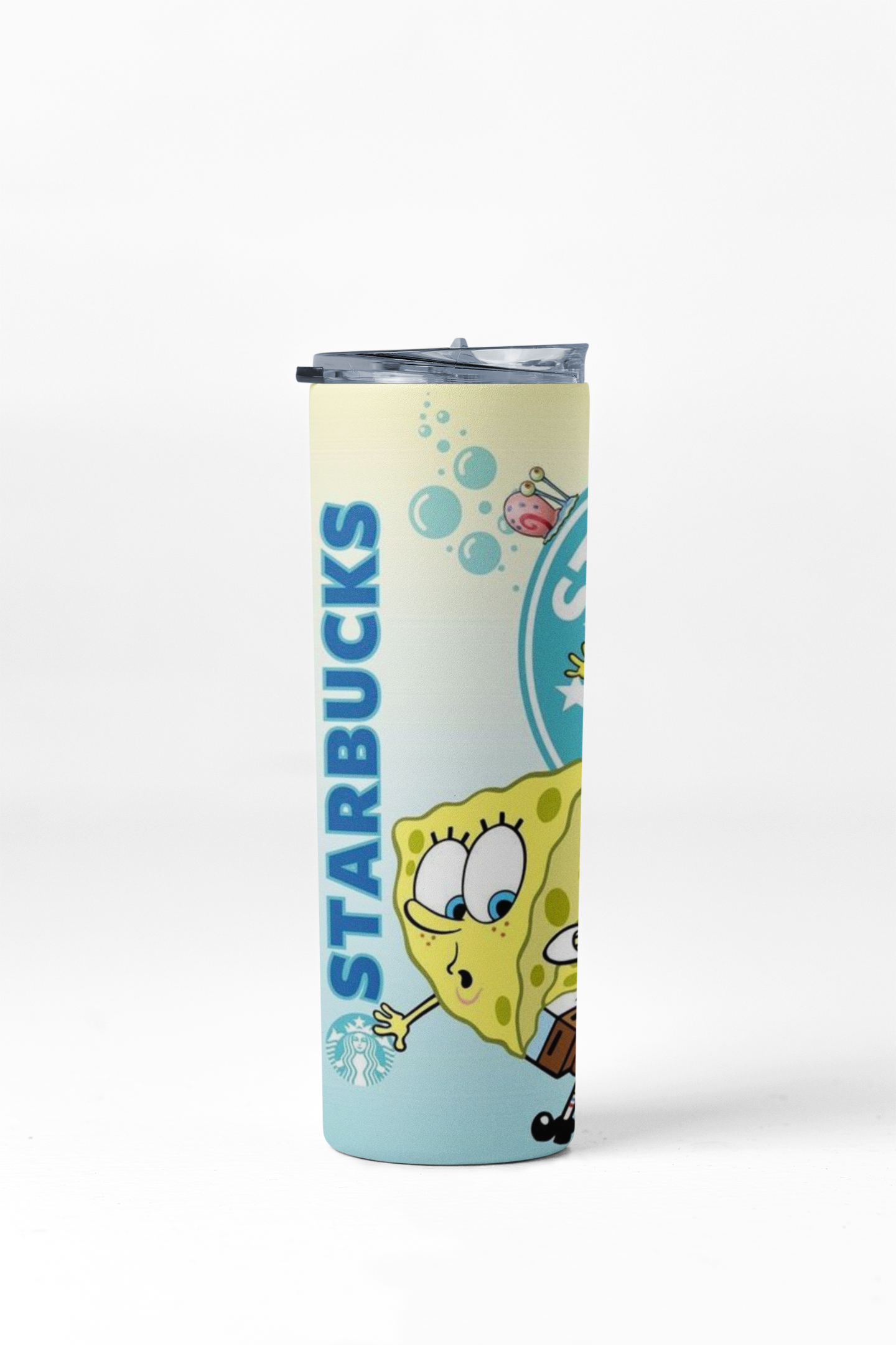 SPONGE BOB STARBUKS 2 TUMBLER 20 OZ #1047