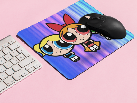 POWER PUFF 1 MOUSE PAD #1061