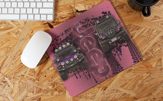 JEEP FUCHSIA MOUSE PAD #1138
