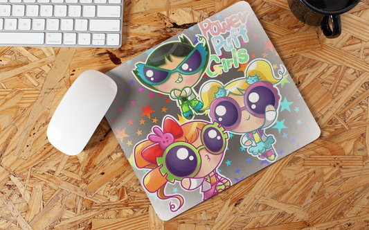 POWER PUFF 4 MOUSE PAD #1142